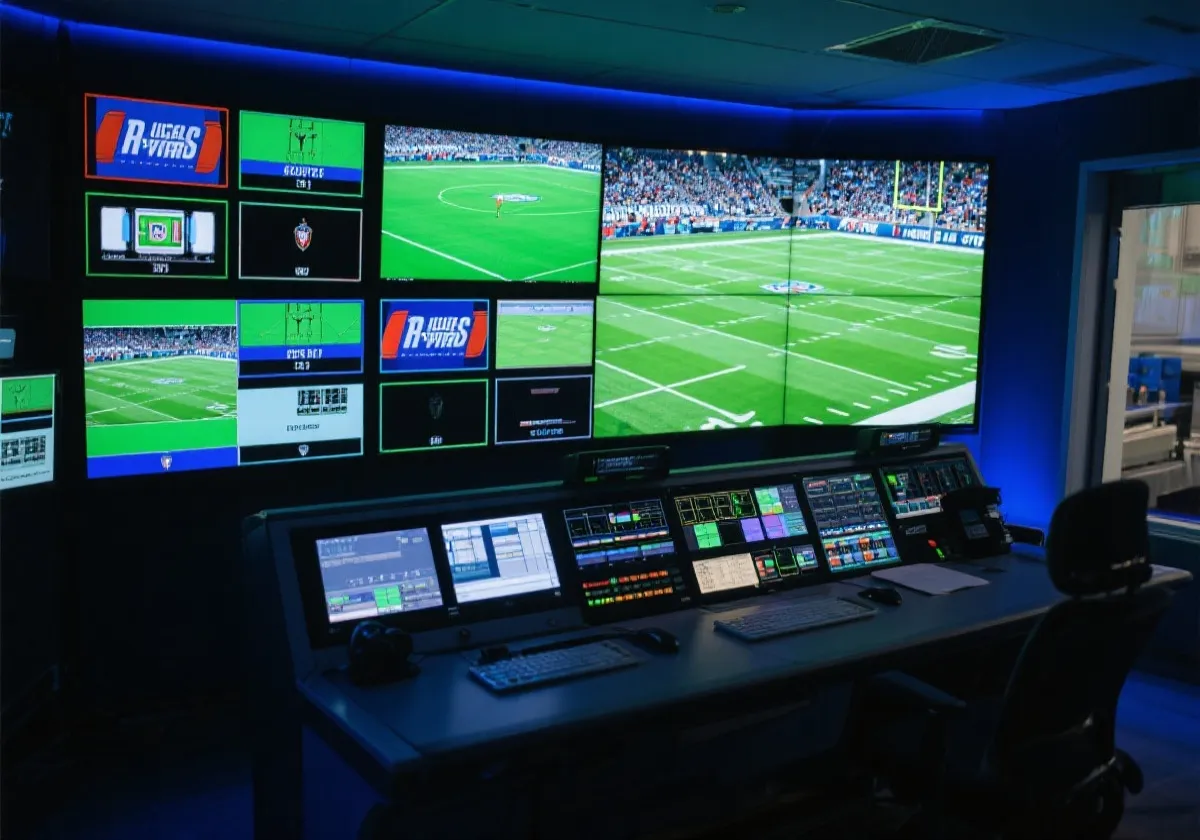 赛事直播技术氛围图